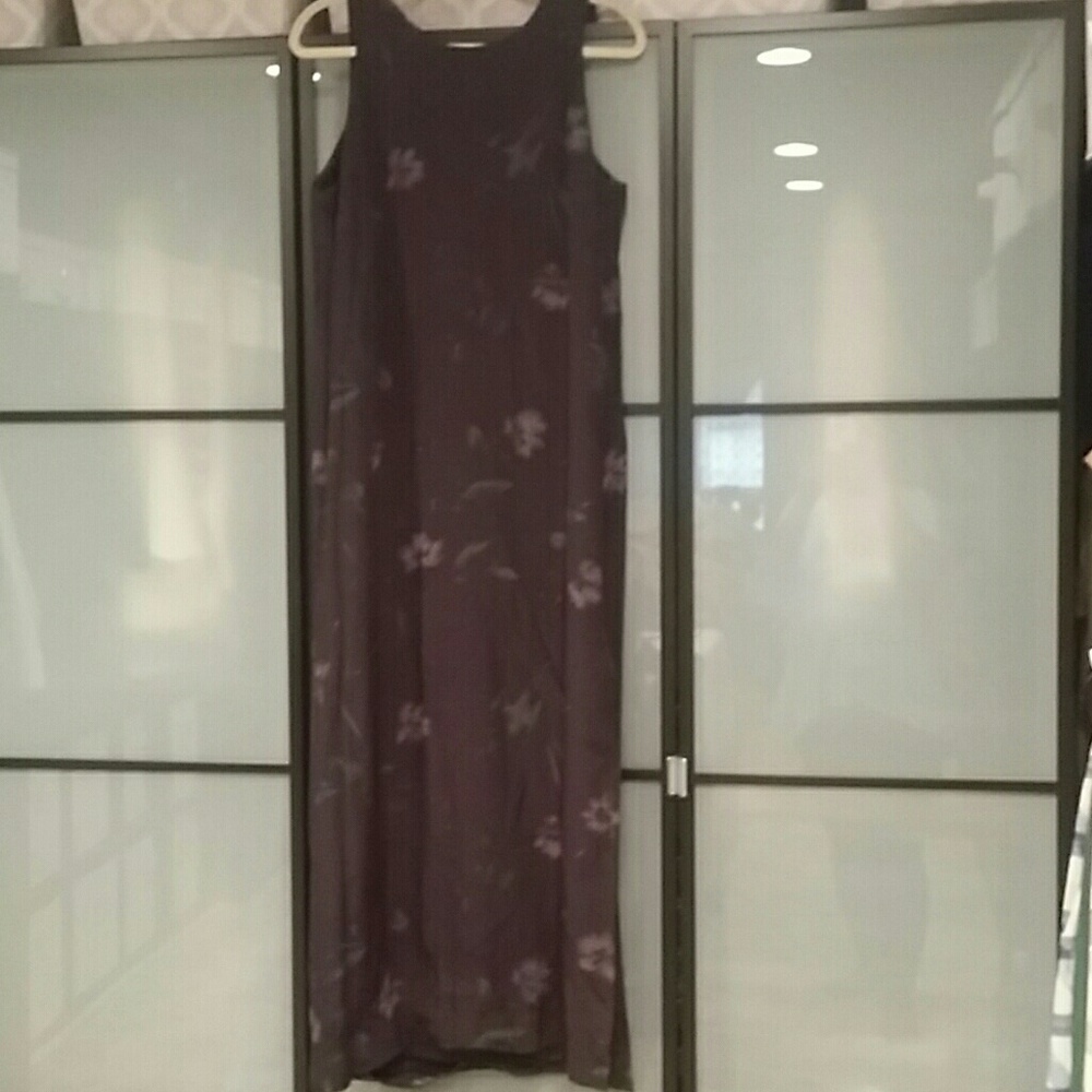 Jones new York 100 % silk a-line dress